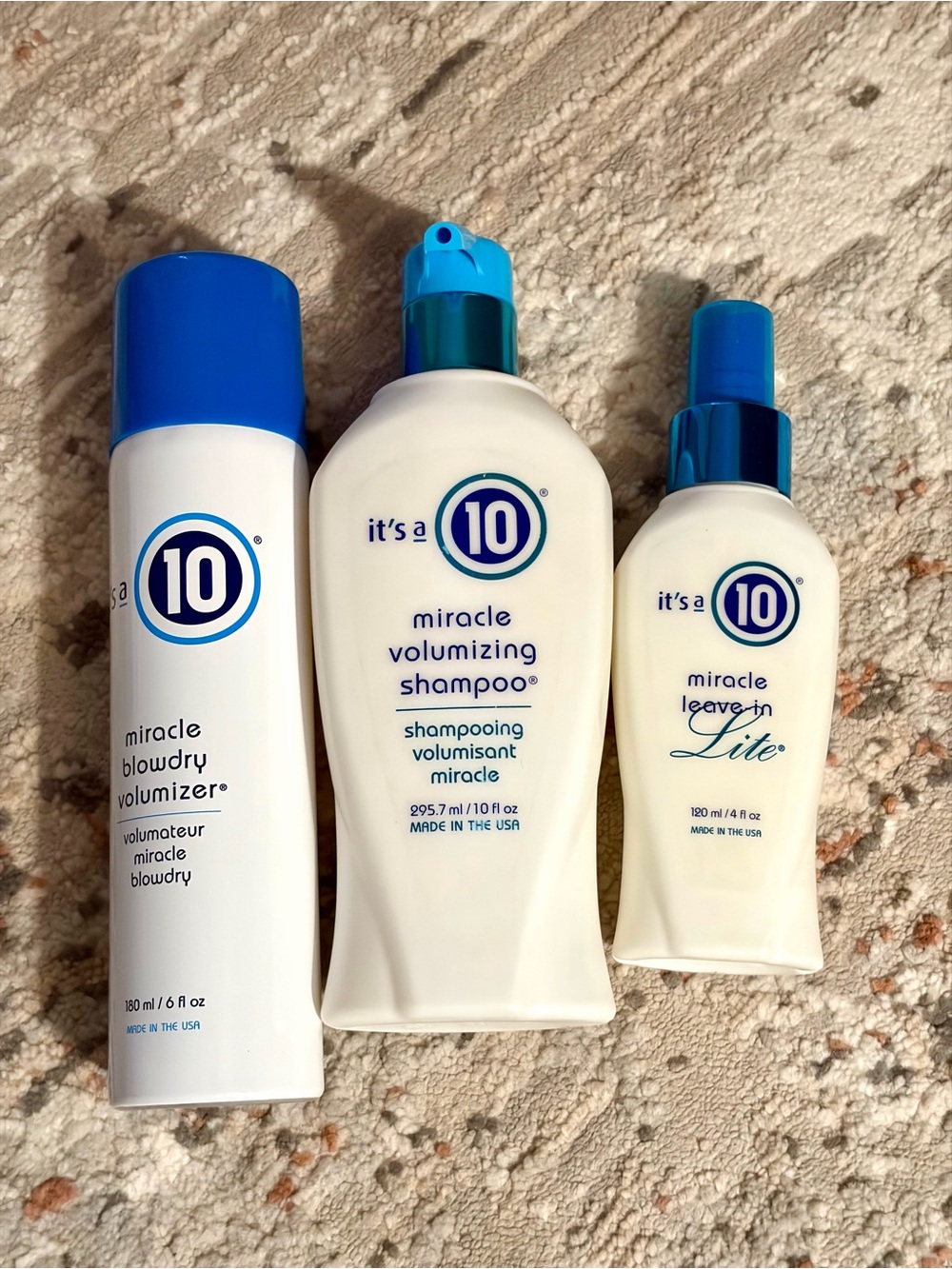 Miracle Volumizing Shampoo & Leave-In Trio sealed.
